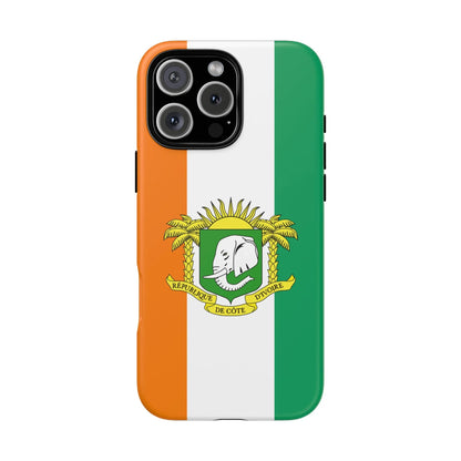 Ivory Coast Flag Tough Phone Case – Côte d&