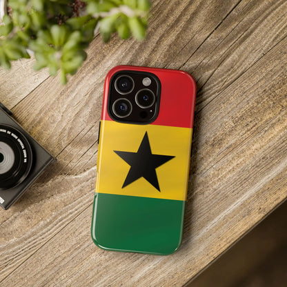 Ghana Colors Rugged Phone Cover - DiwaKi