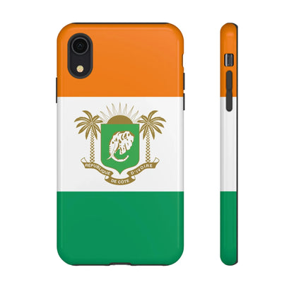 Ivory Coast Flag Tough Phone Case — Côte d&