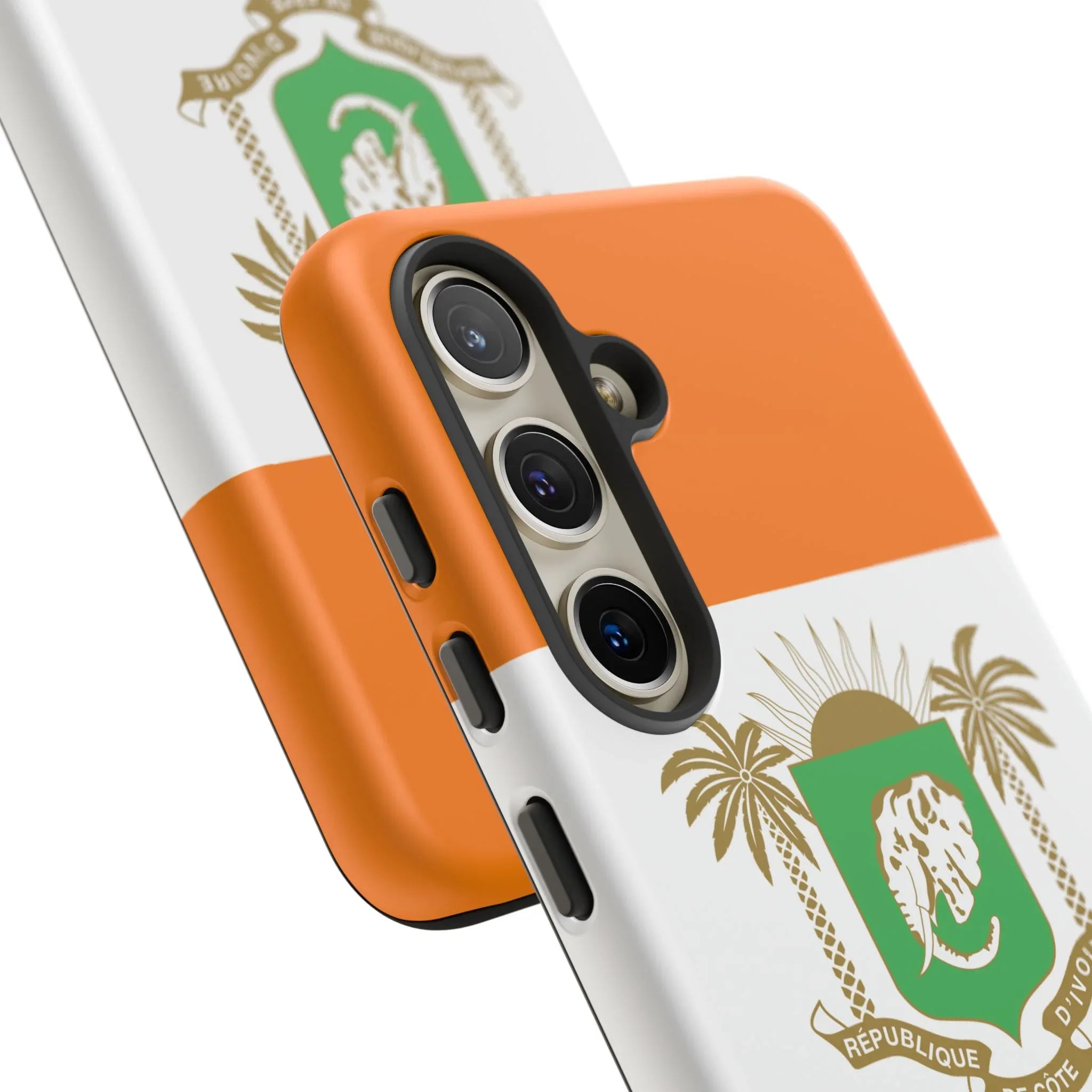 Ivory Coast Flag Tough Phone Case — Côte d&
