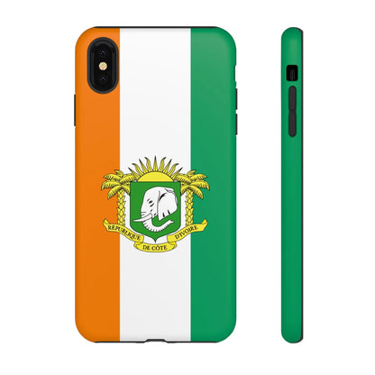 Ivory Coast Flag Tough Phone Case – Côte d&