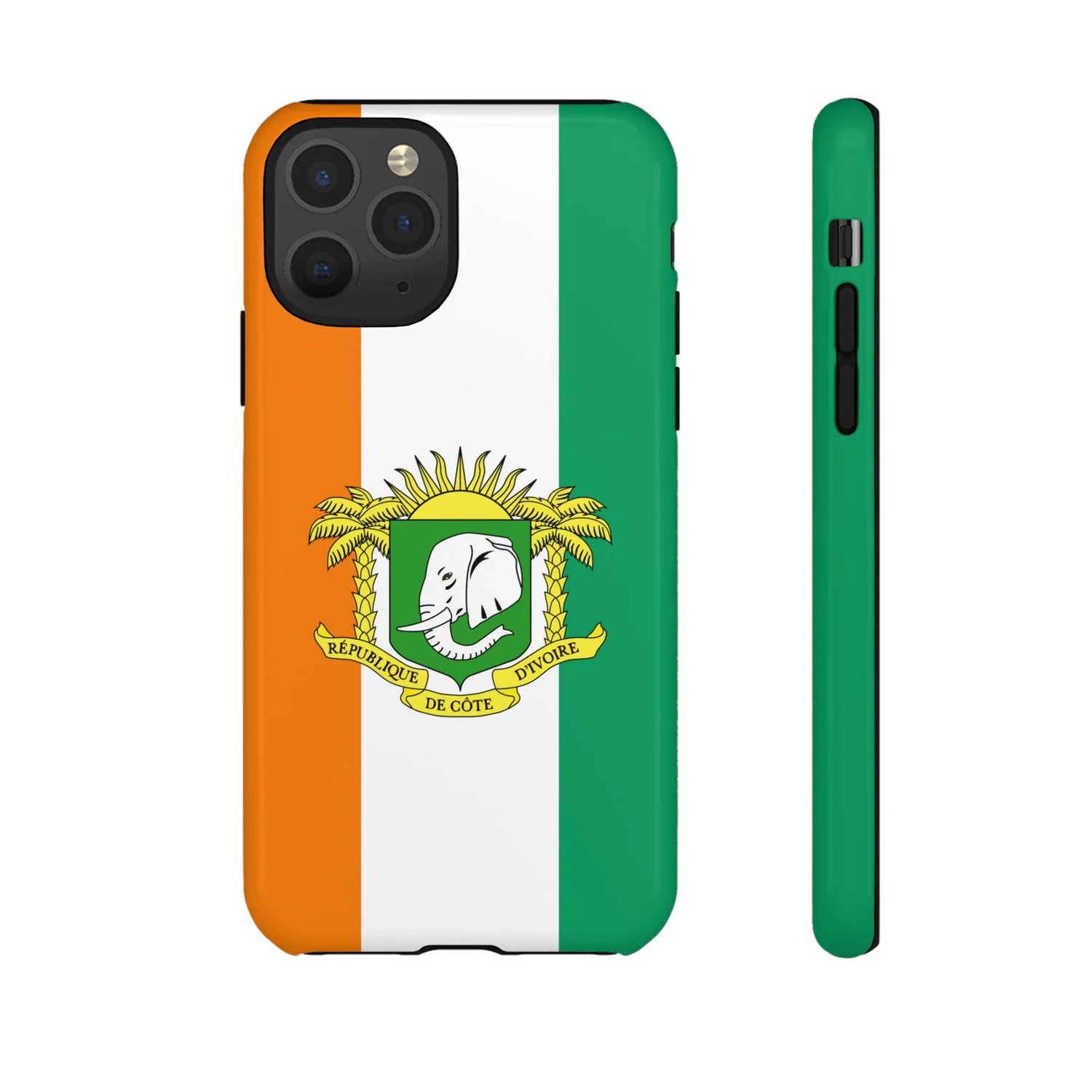 Ivory Coast Flag Tough Phone Case – Côte d&