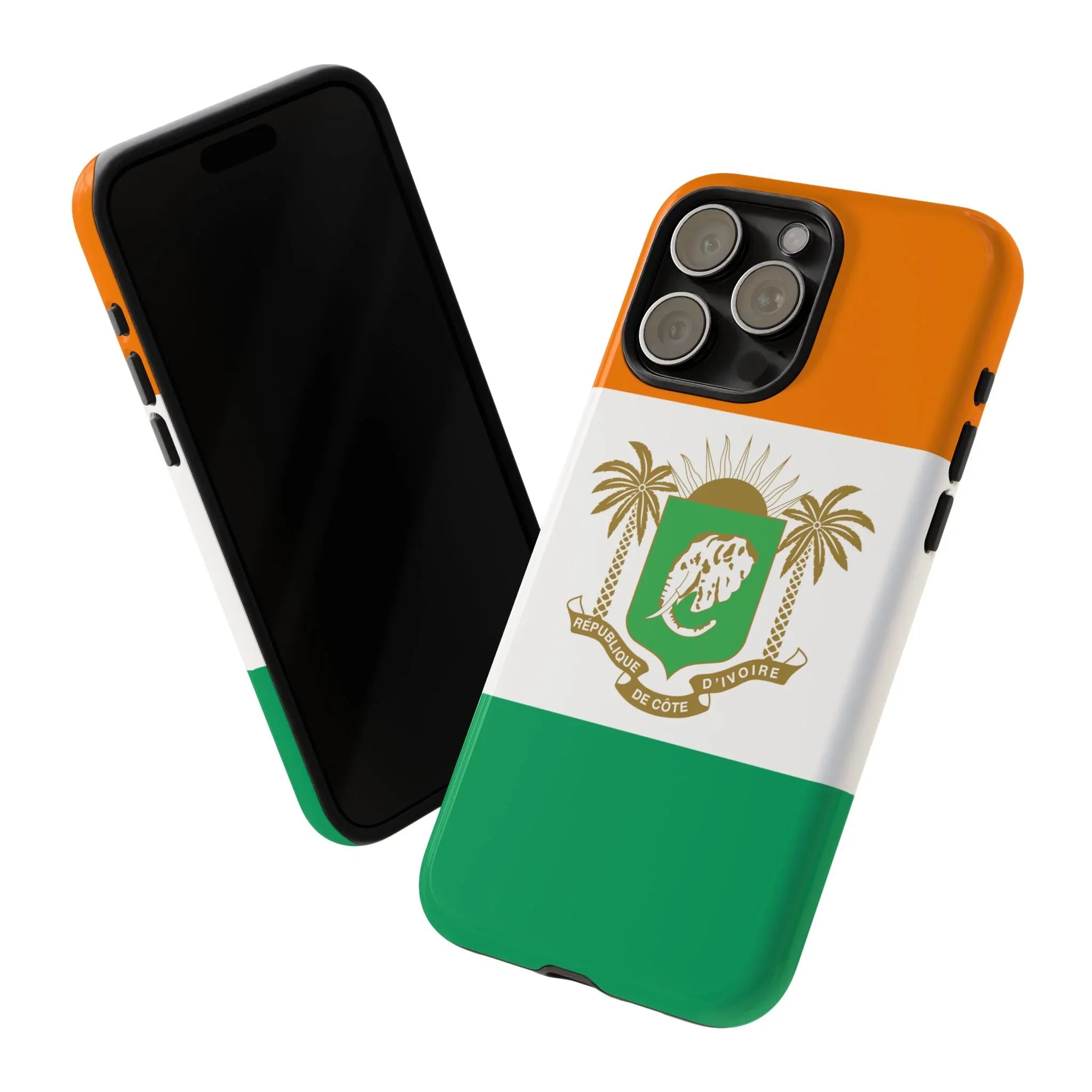 Ivory Coast Flag Tough Phone Case — Côte d&