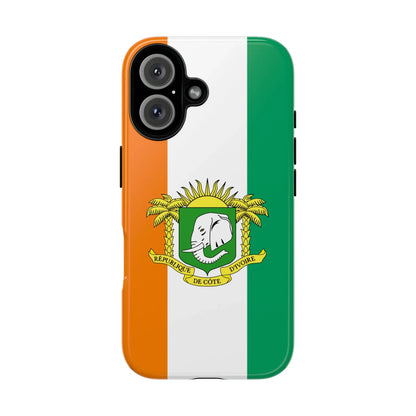 Ivory Coast Flag Tough Phone Case – Côte d&