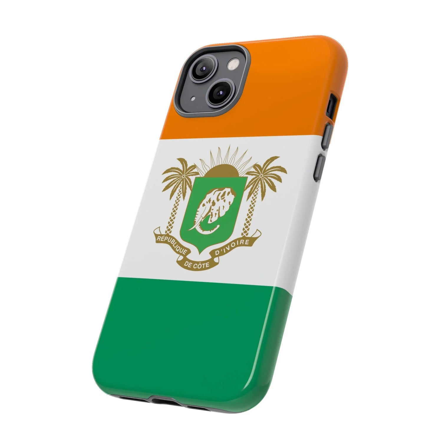Ivory Coast Flag Tough Phone Case — Côte d&