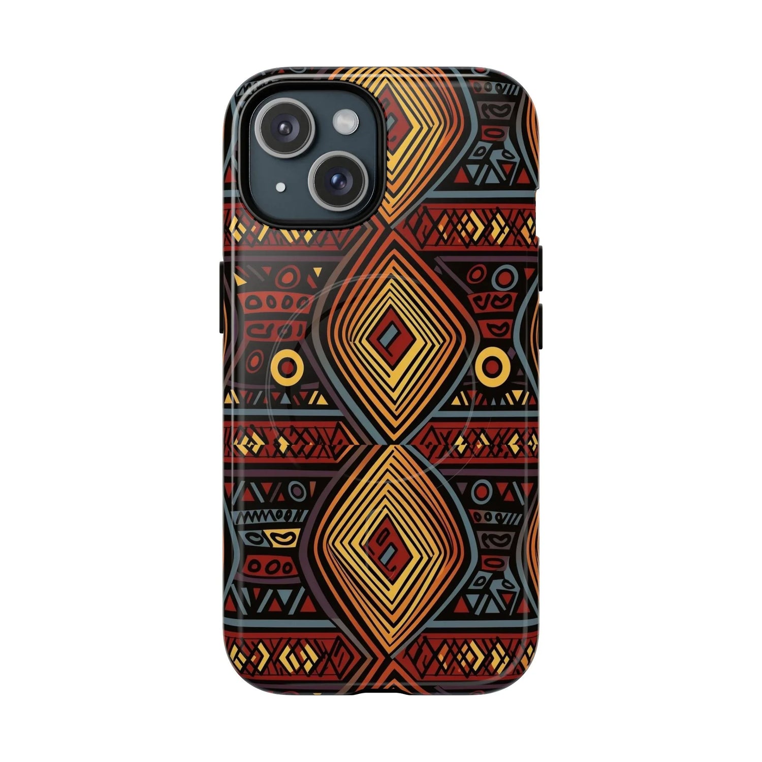 Tribal Geometric Tough Magnetic Phone Case - DiwaKi
