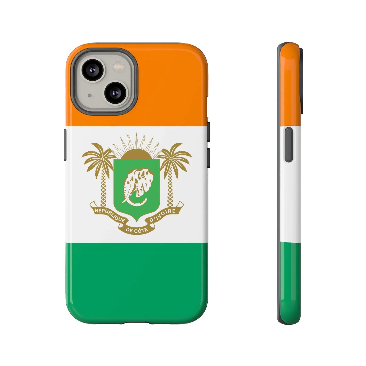 Ivory Coast Flag Tough Phone Case — Côte d&