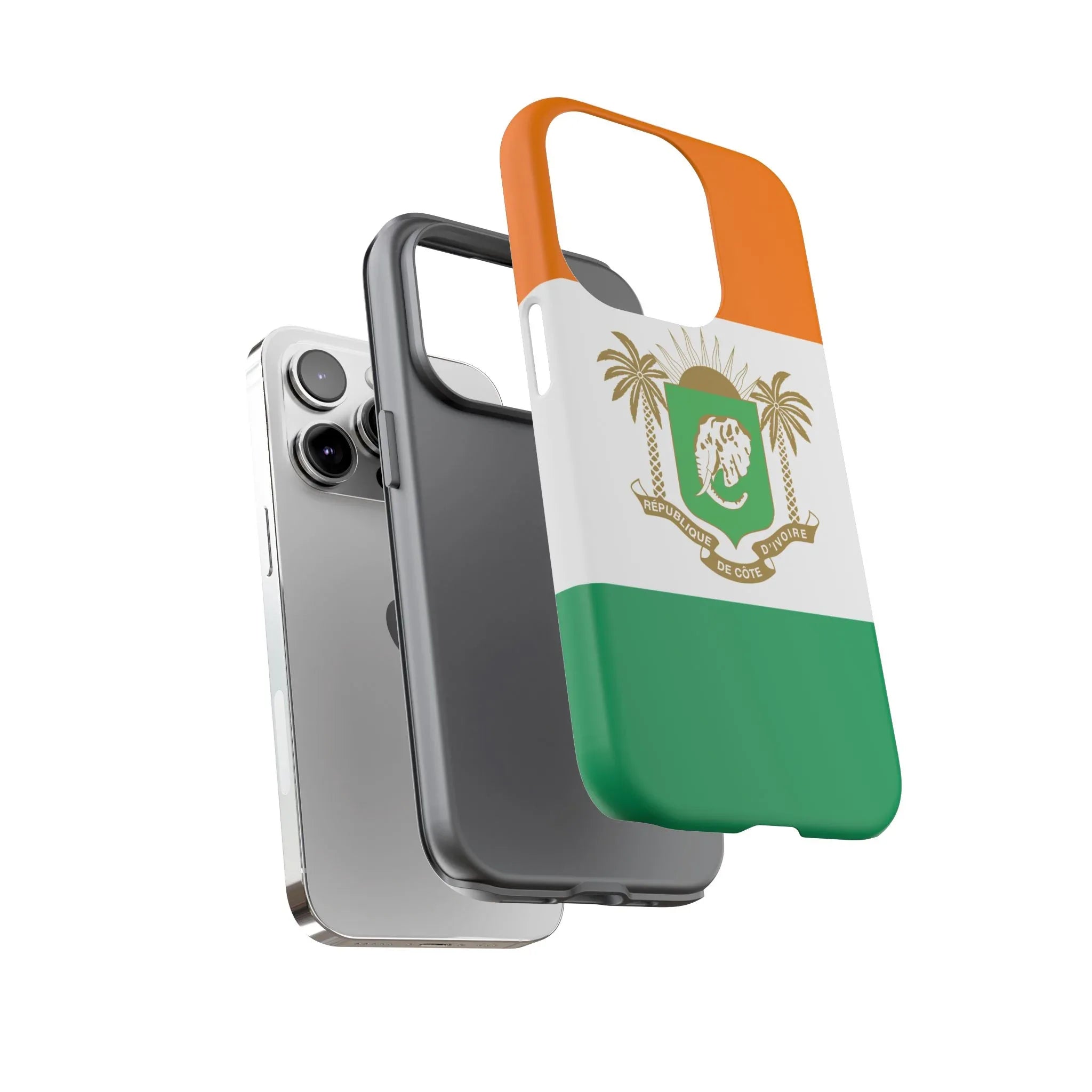 Ivory Coast Flag Tough Phone Case — Côte d&
