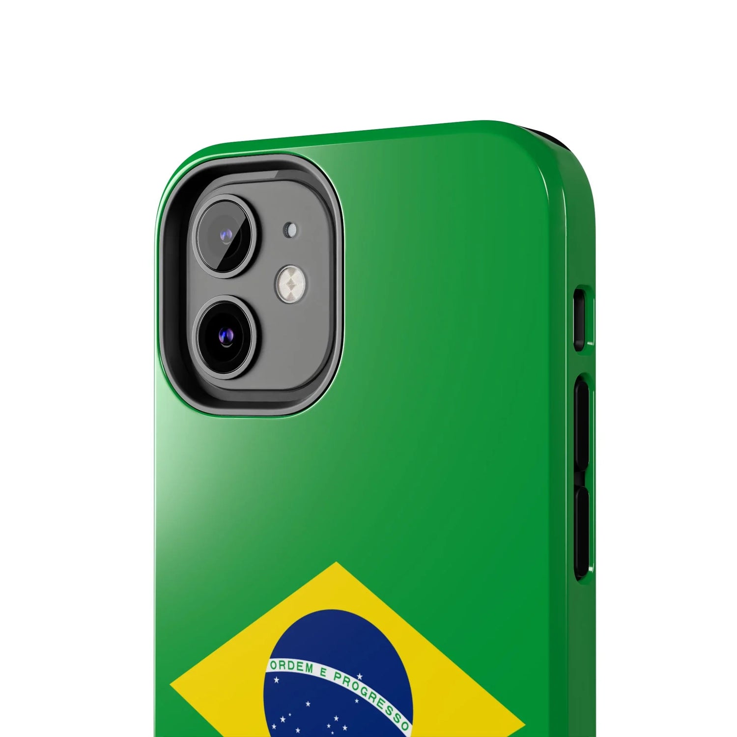 Brazil Flag Tough Phone Case — Protective Patriotic Phone Cover - DiwaKi