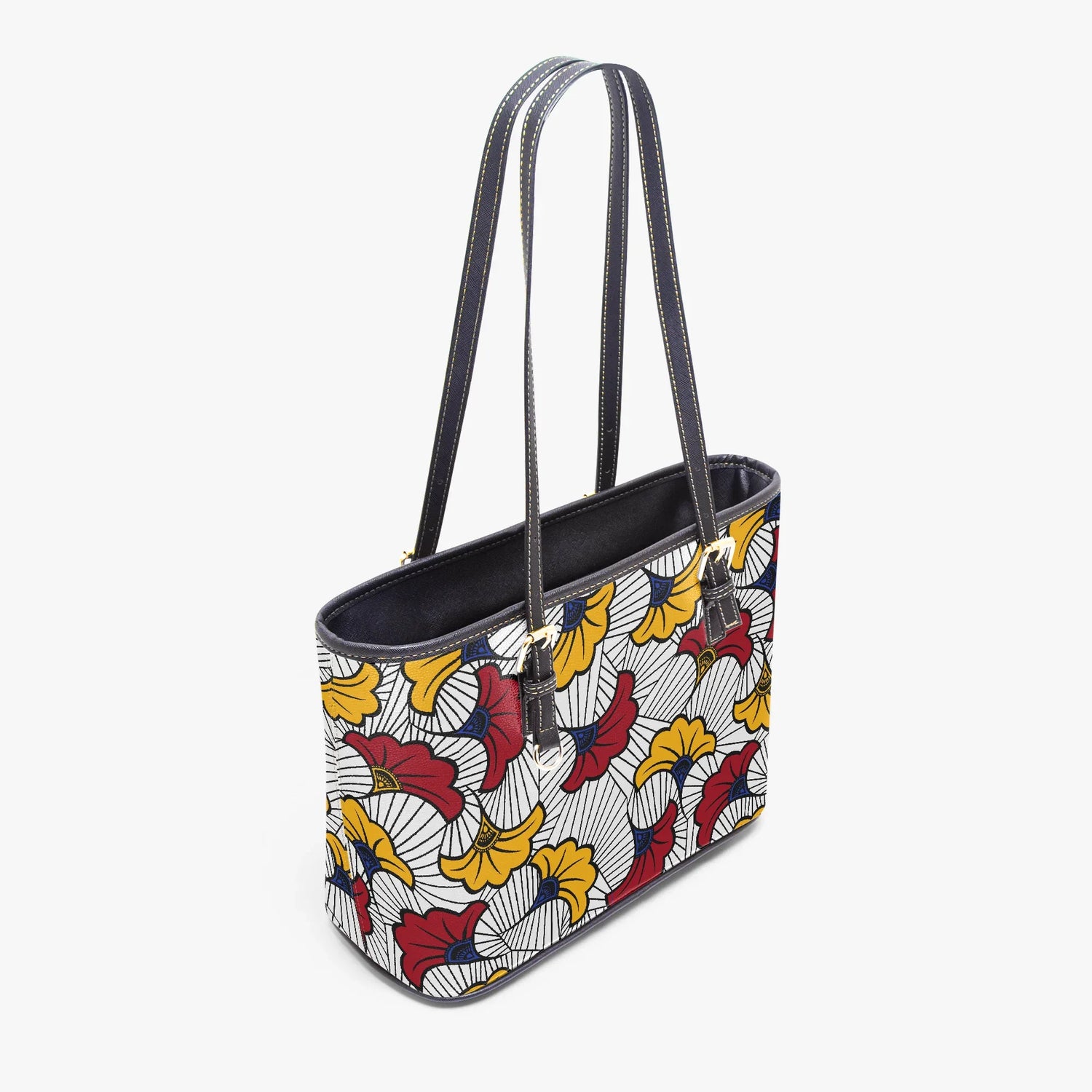 586. Large Leather Tote Bag for Women - DiwaKi