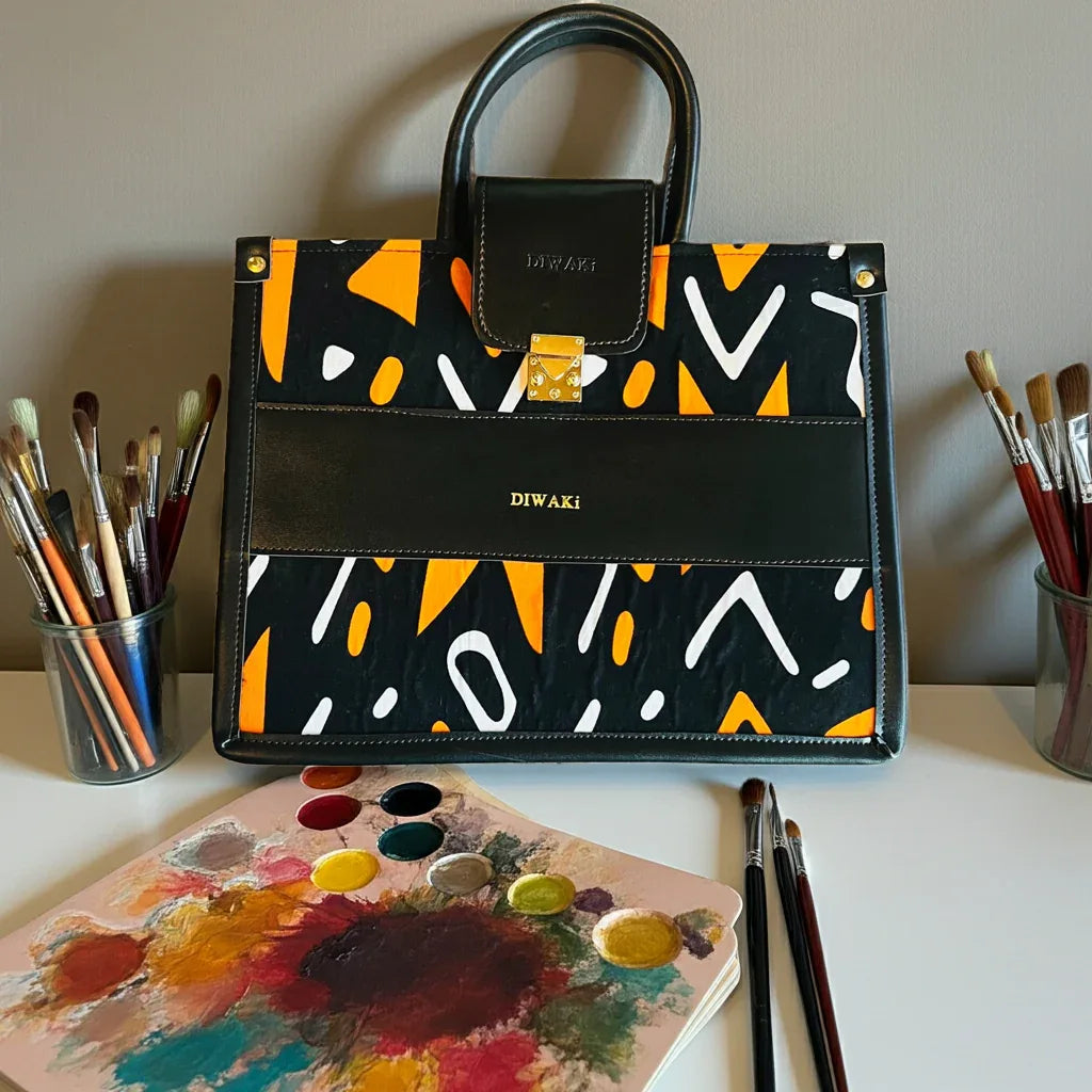 DiwaKi Artisan Ember Tote - DiwaKi