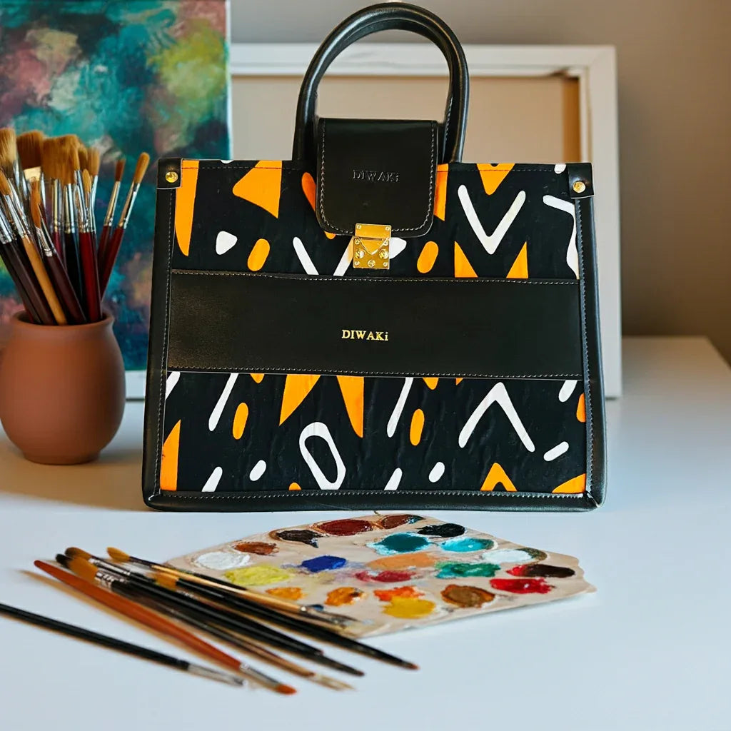 DiwaKi Artisan Ember Tote - DiwaKi