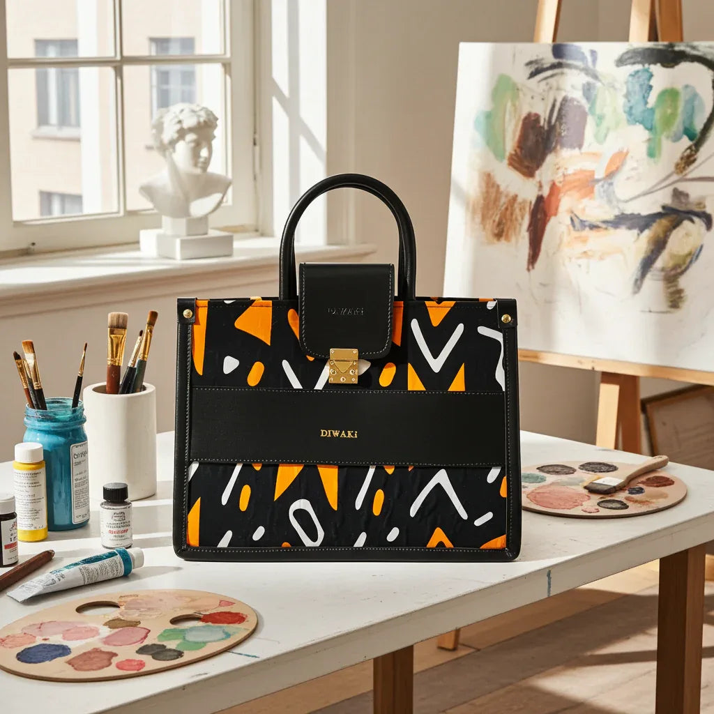 DiwaKi Artisan Ember Tote - DiwaKi