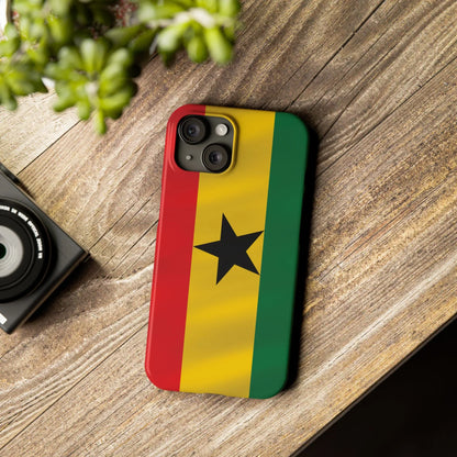 Ghana map MagSafe Tough Phone Case - DiwaKi