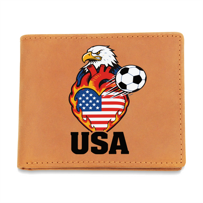 Patriot World Cup 2026 Genuine Leather cowhide Wallet