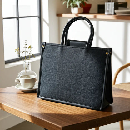 DiwaKi Sovereign Black Tote - DiwaKi