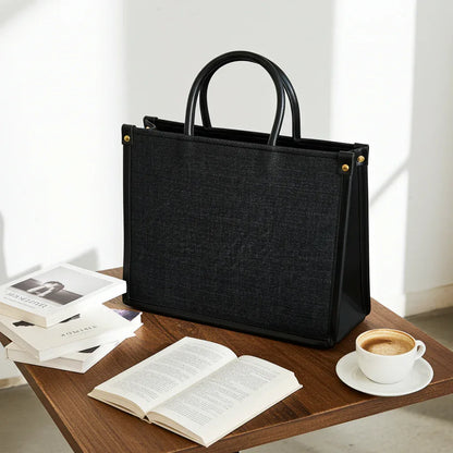 DiwaKi Sovereign Black Tote - DiwaKi