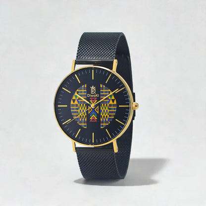Diwaki Kente African Print Royal Watch - DiwaKi