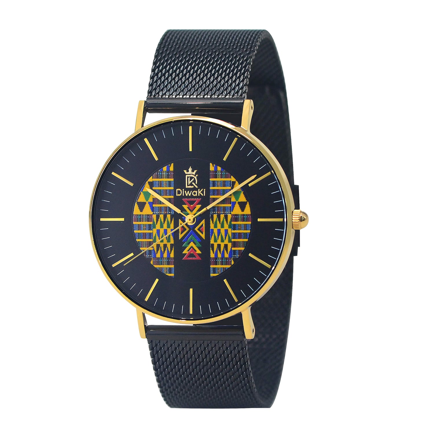Diwaki Kente African Print Royal Watch - DiwaKi