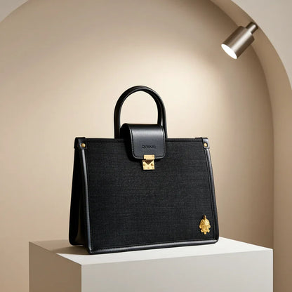 DiwaKi Sovereign Black Tote - DiwaKi
